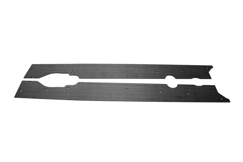 Corvette C8 Stingray Verus Engineering Carbon Polyweave Side Splitter Kit