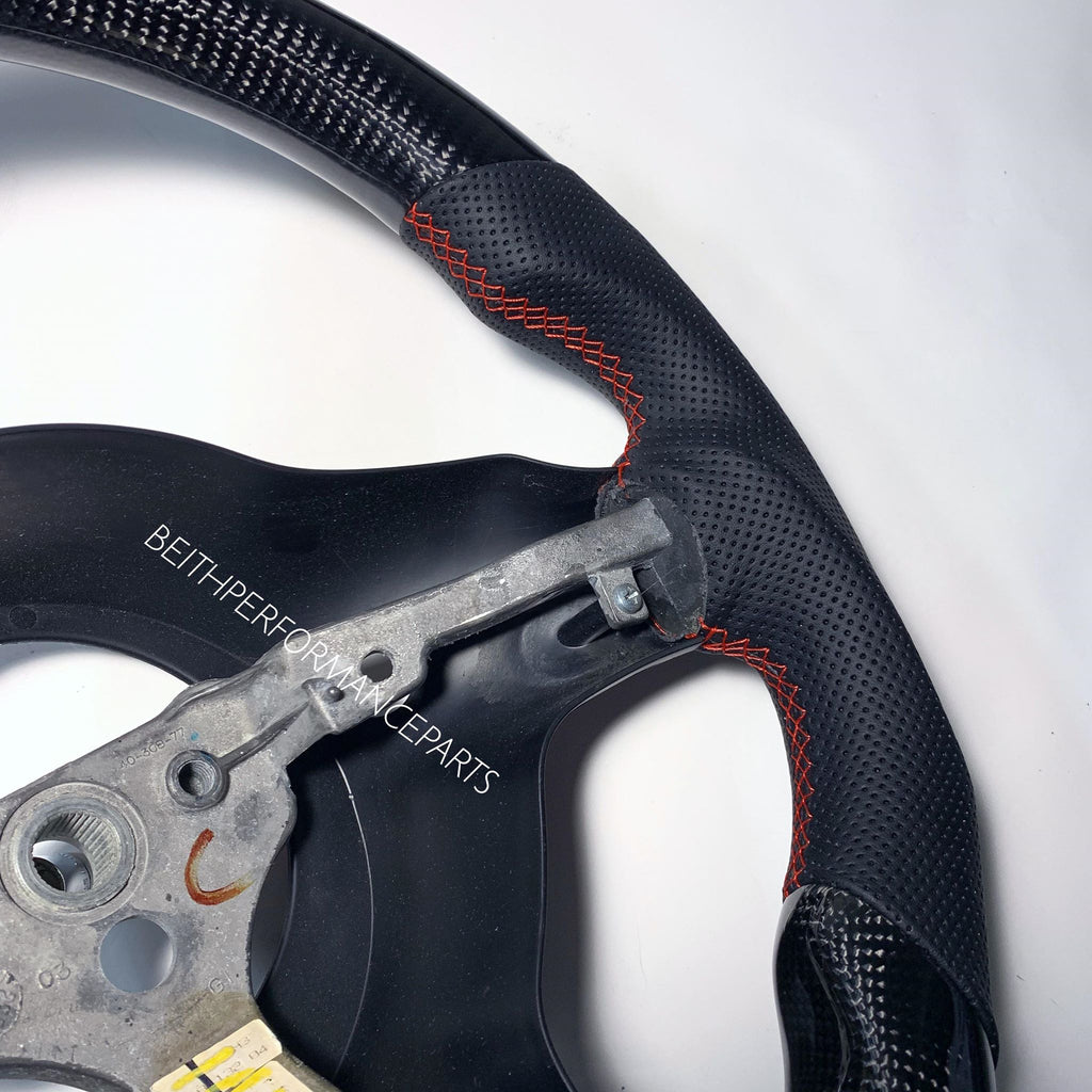 2003-2010 Dodge Viper – Carbon – Red Stitching, Red Stripe