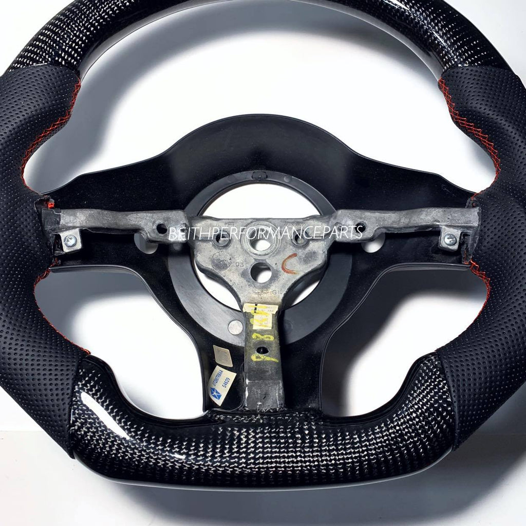 2003-2010 Dodge Viper – Carbon – Red Stitching, Red Stripe