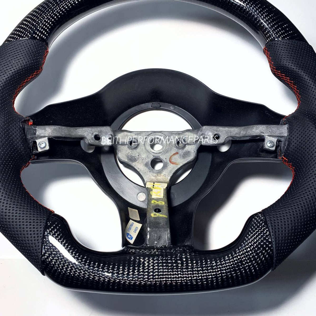 2003-2010 Dodge Viper – Carbon – Red Stitching, Red Stripe