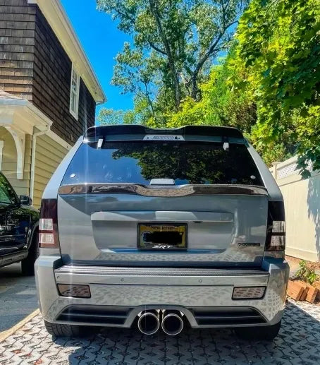 WK1 rear top and mid spoilers