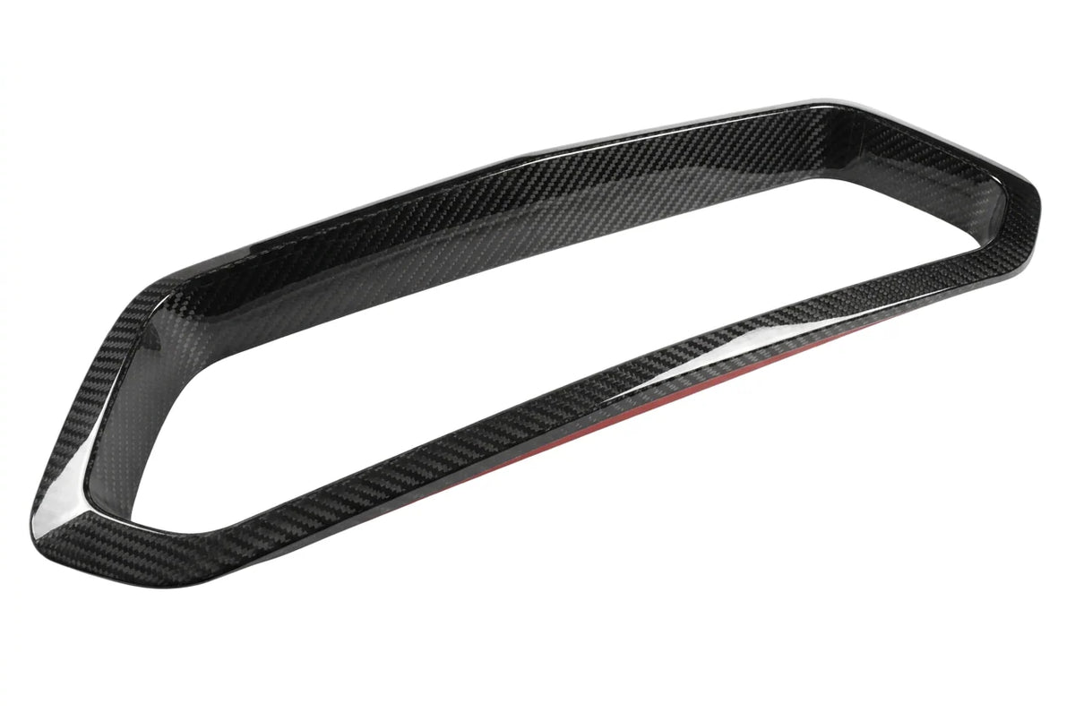 C8 Corvette Z06 / E-Ray / ZR1 Carbon Fiber Exhaust Surround Trim Cover (2023+)